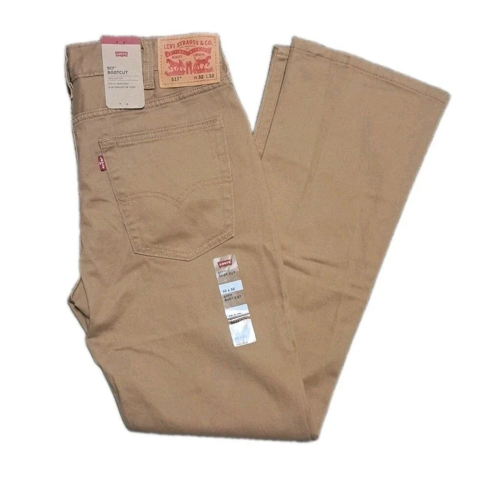 Levi’s 517 Bootcut Jeans Men’s 32X32 Denim Brown Classic Fit